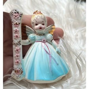 Young Girl Princess Birthday Plated Gold Porcelain Figurines Antiques 1 - 4 Lot
